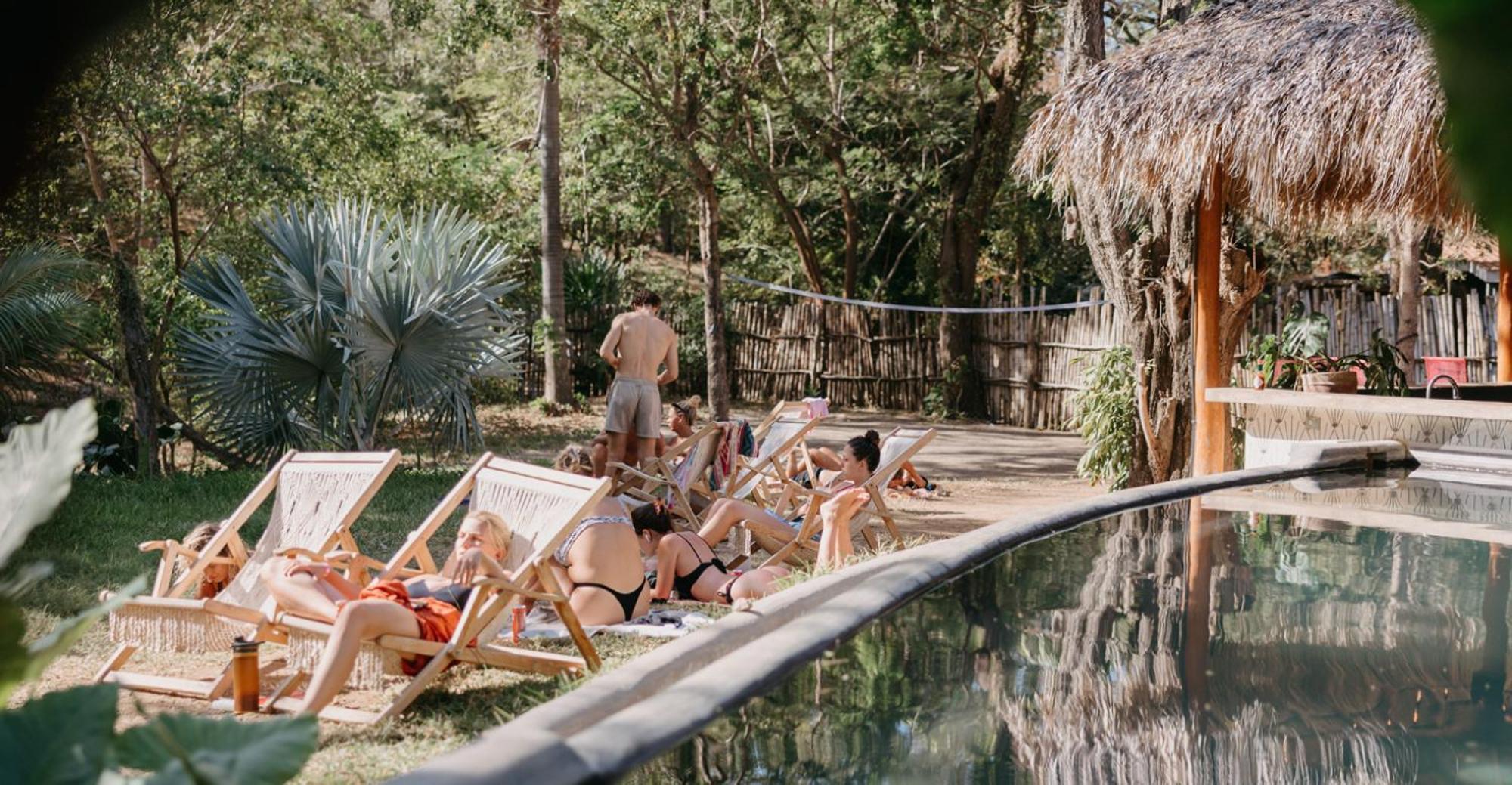 The Space Jungle Oasis San Juan del Sur Bagian luar foto